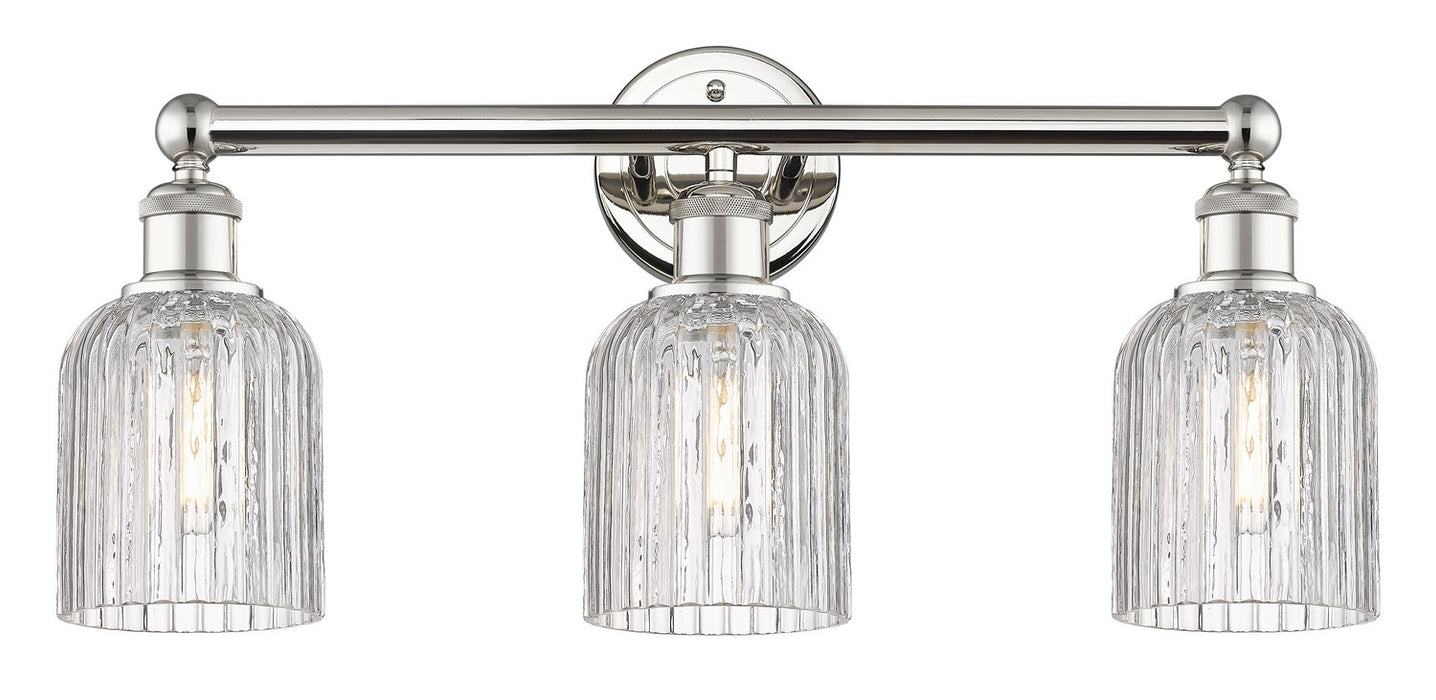 Innovations - 616-3W-PN-G559-5CL - Three Light Bath Vanity - Edison - Polished Nickel