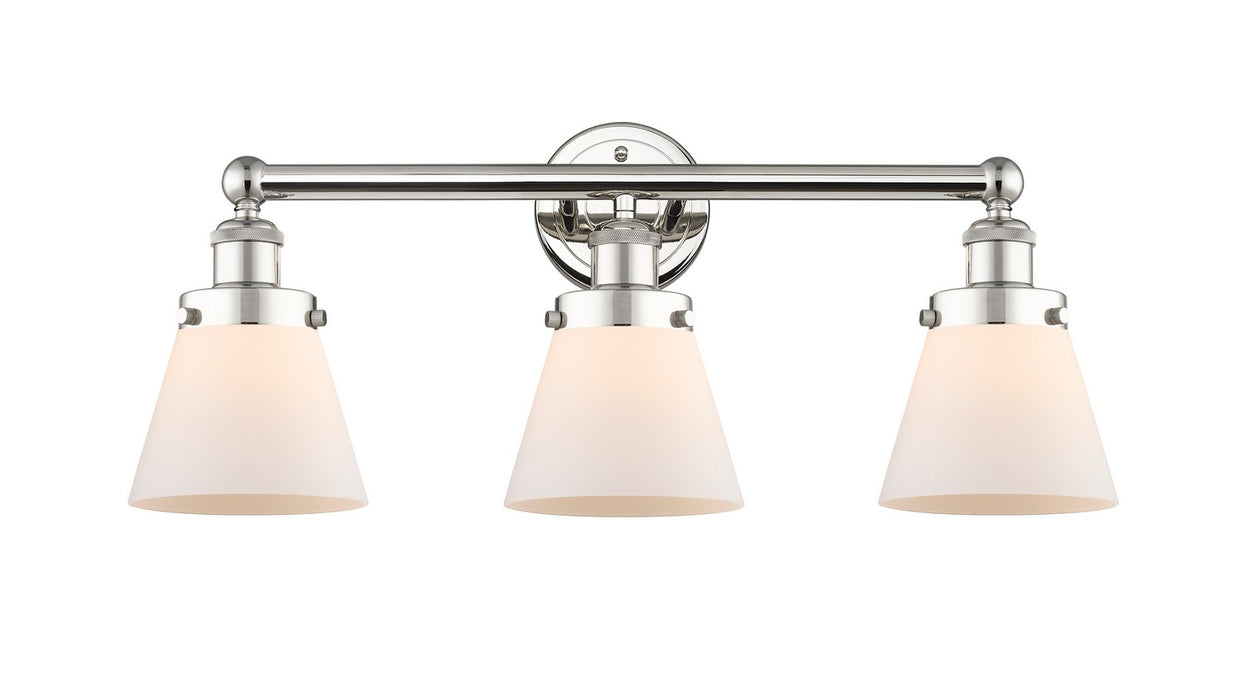 Innovations - 616-3W-PN-G61 - Three Light Bath Vanity - Edison - Polished Nickel