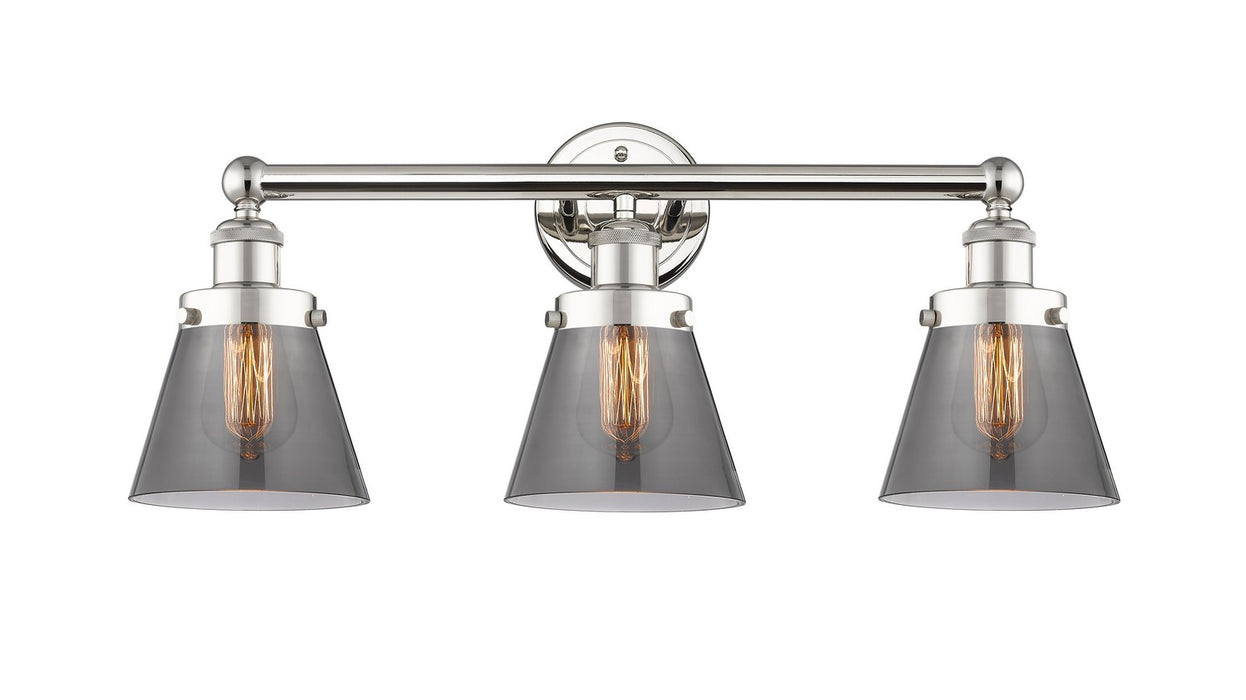 Innovations - 616-3W-PN-G63 - Three Light Bath Vanity - Edison - Polished Nickel