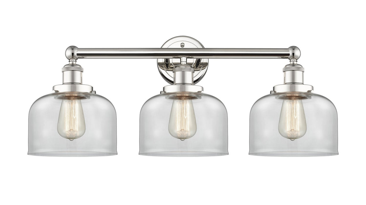 Innovations - 616-3W-PN-G72 - Three Light Bath Vanity - Edison - Polished Nickel