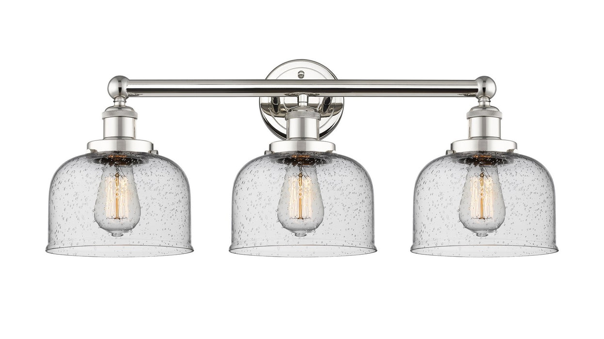 Innovations - 616-3W-PN-G74 - Three Light Bath Vanity - Edison - Polished Nickel