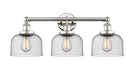 Innovations - 616-3W-PN-G74 - Three Light Bath Vanity - Edison - Polished Nickel