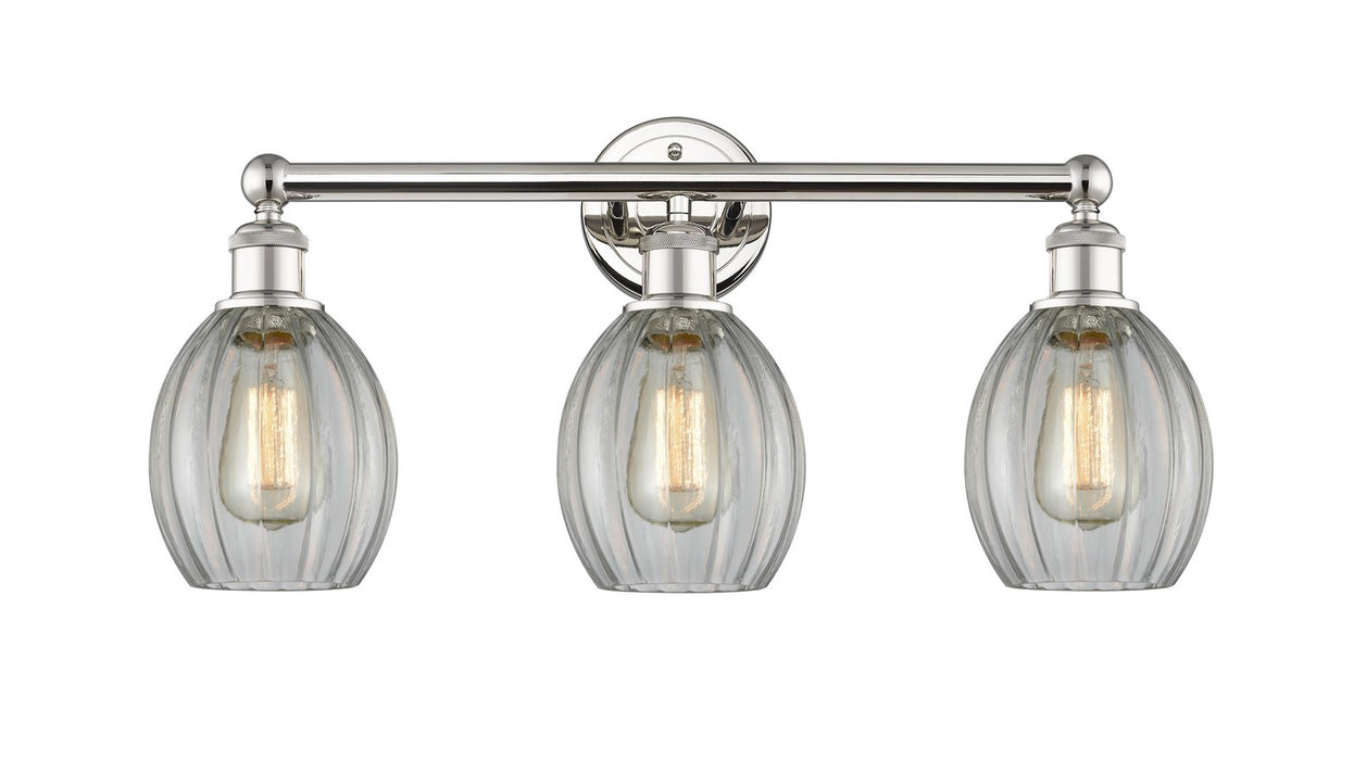 Innovations - 616-3W-PN-G82 - Three Light Bath Vanity - Edison - Polished Nickel