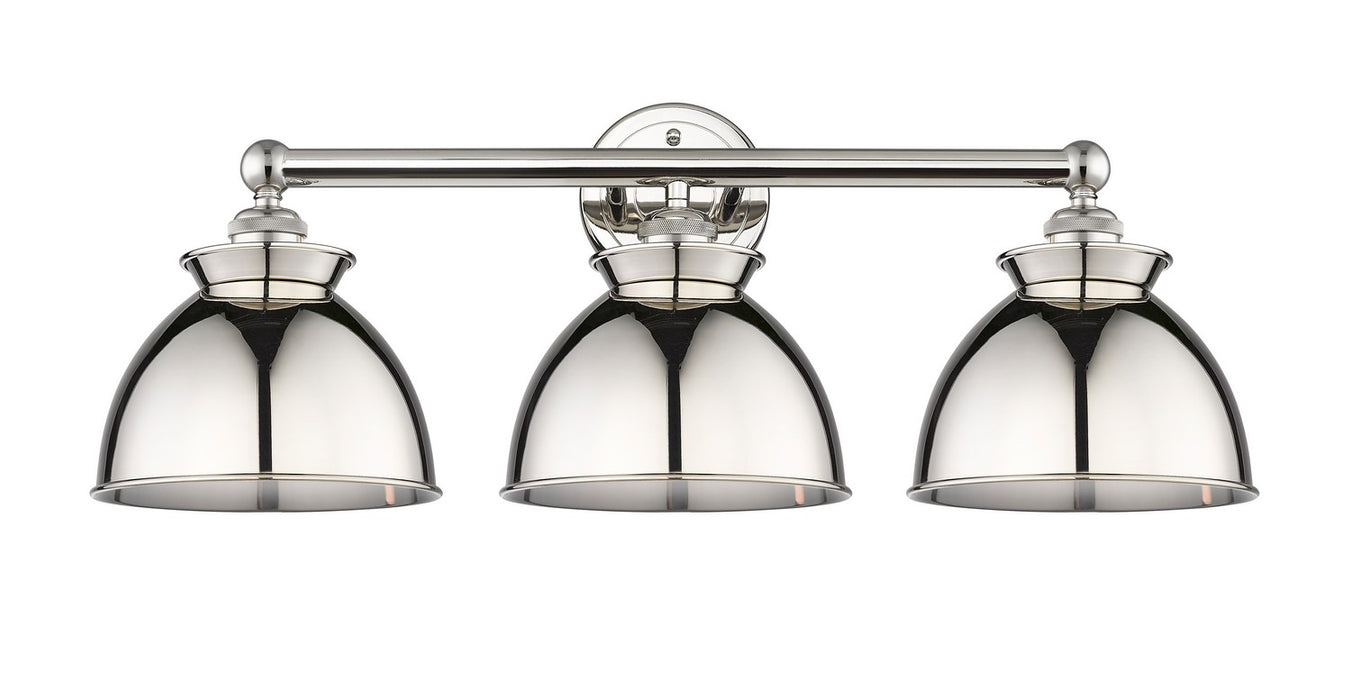 Innovations - 616-3W-PN-M14-PN - Three Light Bath Vanity - Edison - Polished Nickel