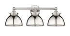 Innovations - 616-3W-PN-M14-PN - Three Light Bath Vanity - Edison - Polished Nickel