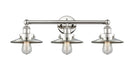 Innovations - 616-3W-PN-M1-PN - Three Light Bath Vanity - Downtown Urban - Polished Nickel