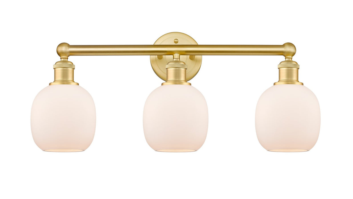 Innovations - 616-3W-SG-G101 - Three Light Bath Vanity - Edison - Satin Gold