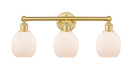 Innovations - 616-3W-SG-G101 - Three Light Bath Vanity - Edison - Satin Gold