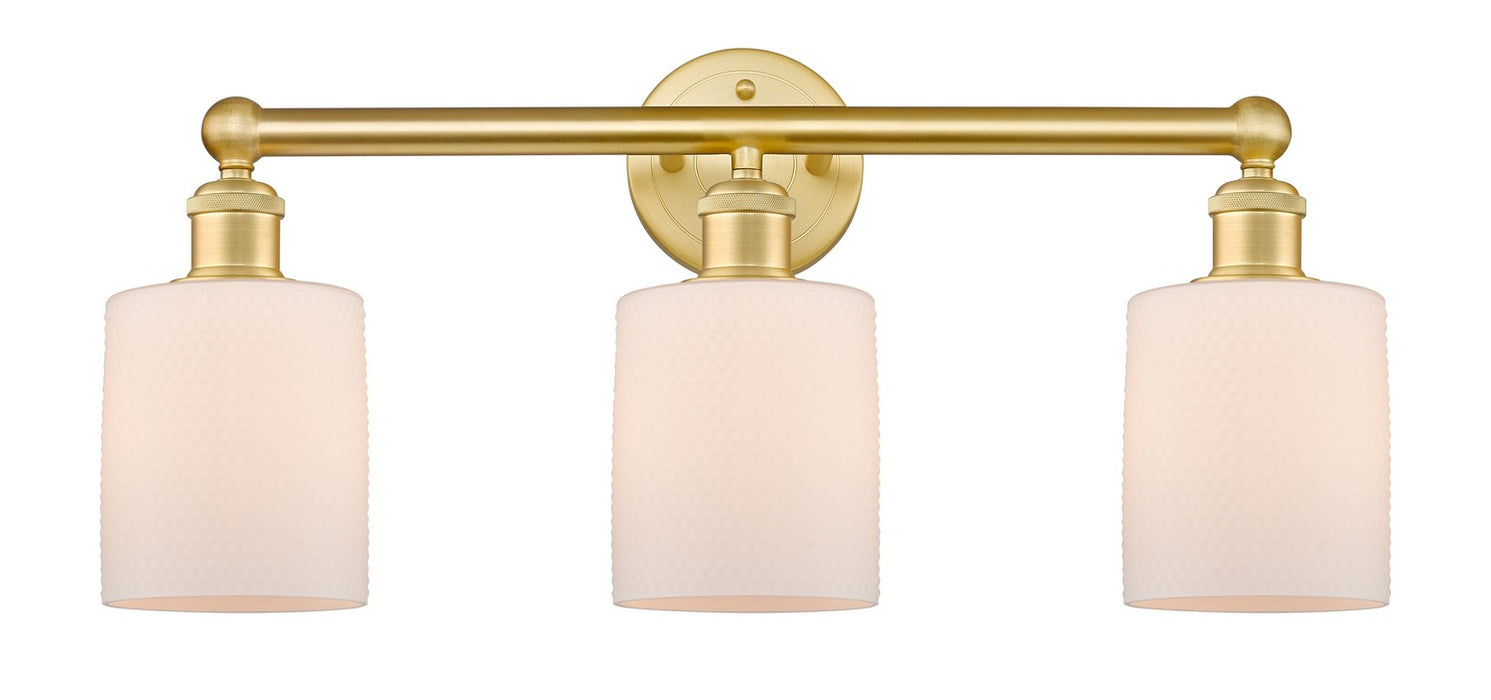 Innovations - 616-3W-SG-G111 - Three Light Bath Vanity - Edison - Satin Gold