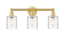 Innovations - 616-3W-SG-G1113 - Three Light Bath Vanity - Edison - Satin Gold