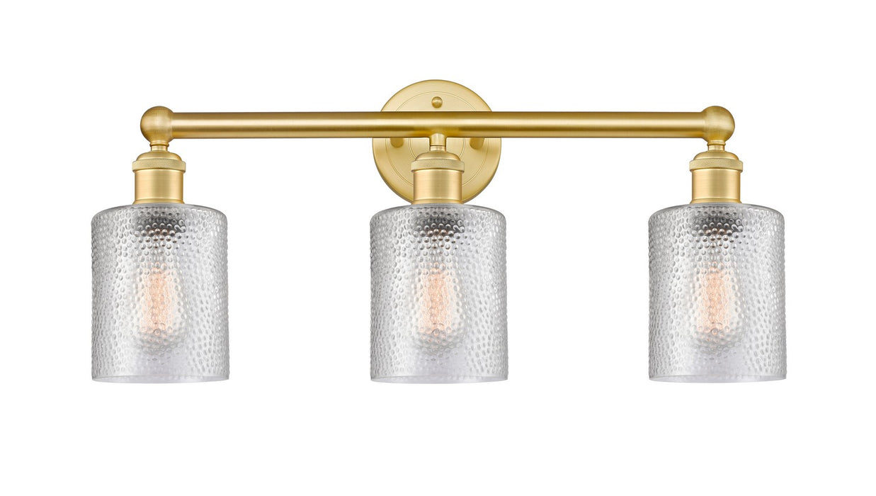 Innovations - 616-3W-SG-G112 - Three Light Bath Vanity - Edison - Satin Gold