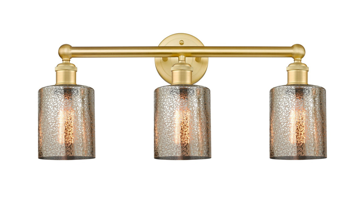 Innovations - 616-3W-SG-G116 - Three Light Bath Vanity - Edison - Satin Gold