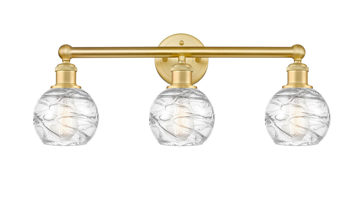 Innovations - 616-3W-SG-G1213-6 - Three Light Bath Vanity - Edison - Satin Gold