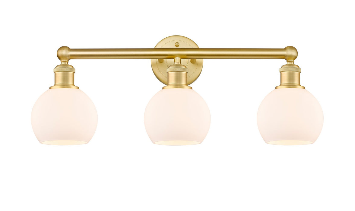 Innovations - 616-3W-SG-G121-6 - Three Light Bath Vanity - Edison - Satin Gold