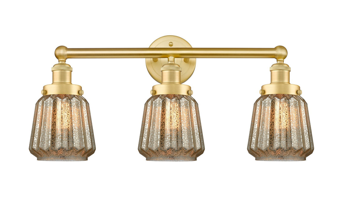 Innovations - 616-3W-SG-G146 - Three Light Bath Vanity - Edison - Satin Gold