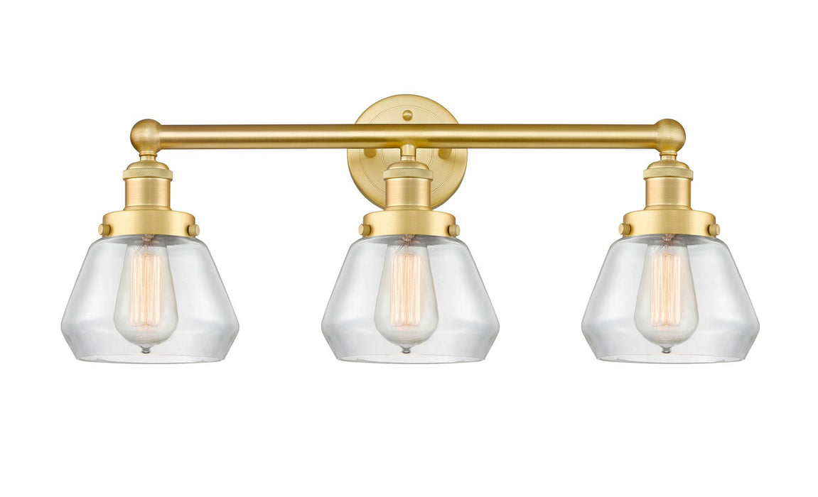 Innovations - 616-3W-SG-G172 - Three Light Bath Vanity - Edison - Satin Gold