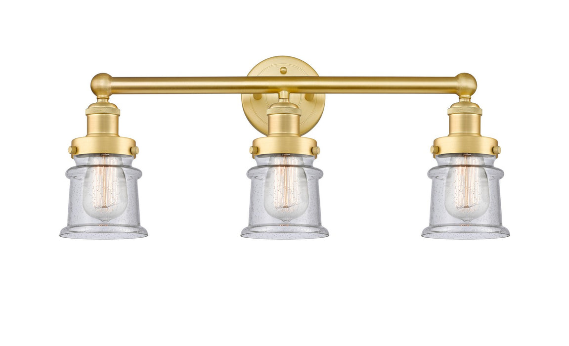 Innovations - 616-3W-SG-G184S - Three Light Bath Vanity - Edison - Satin Gold