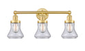 Innovations - 616-3W-SG-G192 - Three Light Bath Vanity - Edison - Satin Gold