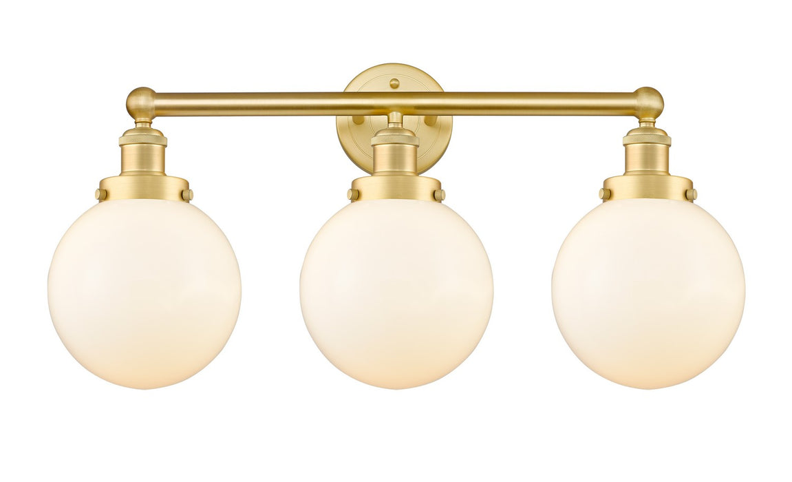 Innovations - 616-3W-SG-G201-8 - Three Light Bath Vanity - Edison - Satin Gold