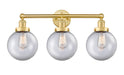 Innovations - 616-3W-SG-G202-8 - Three Light Bath Vanity - Edison - Satin Gold