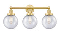 Innovations - 616-3W-SG-G204-8 - Three Light Bath Vanity - Edison - Satin Gold