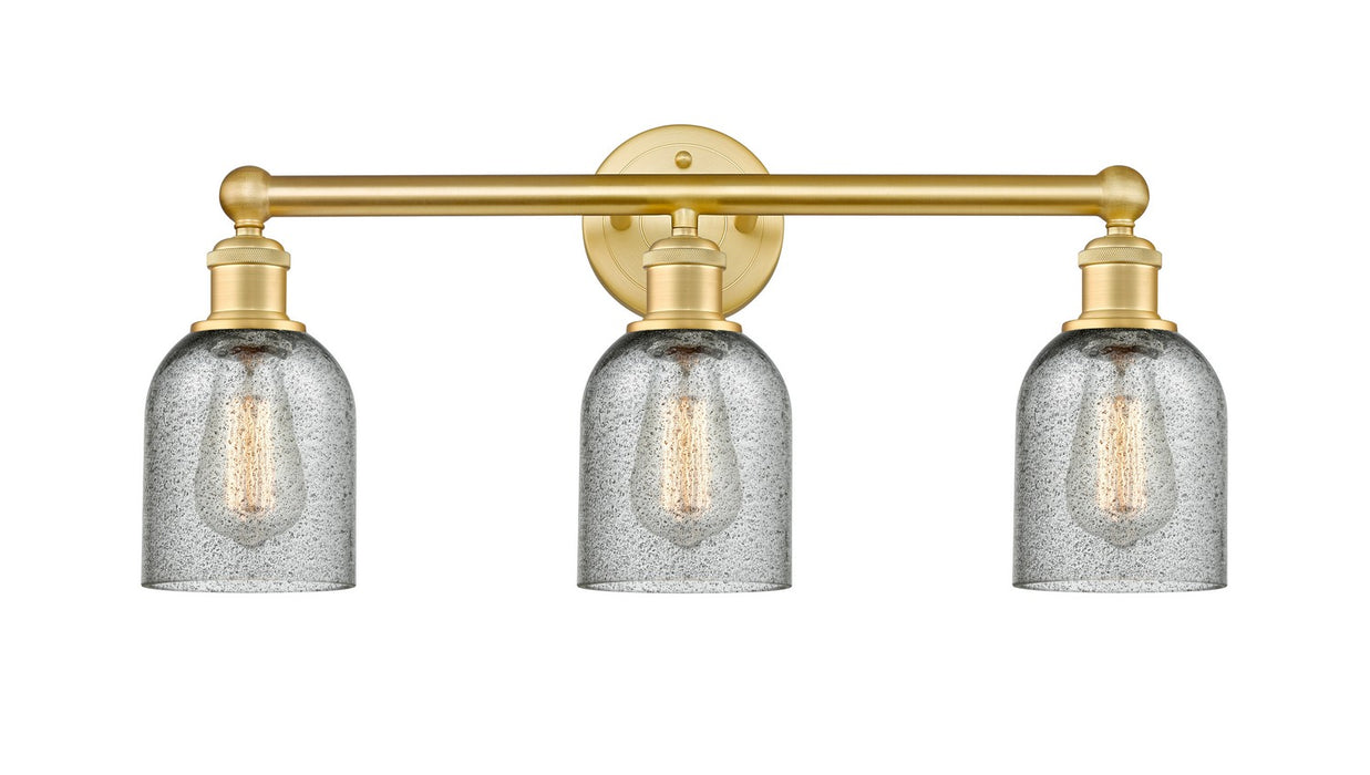 Innovations - 616-3W-SG-G257 - Three Light Bath Vanity - Edison - Satin Gold