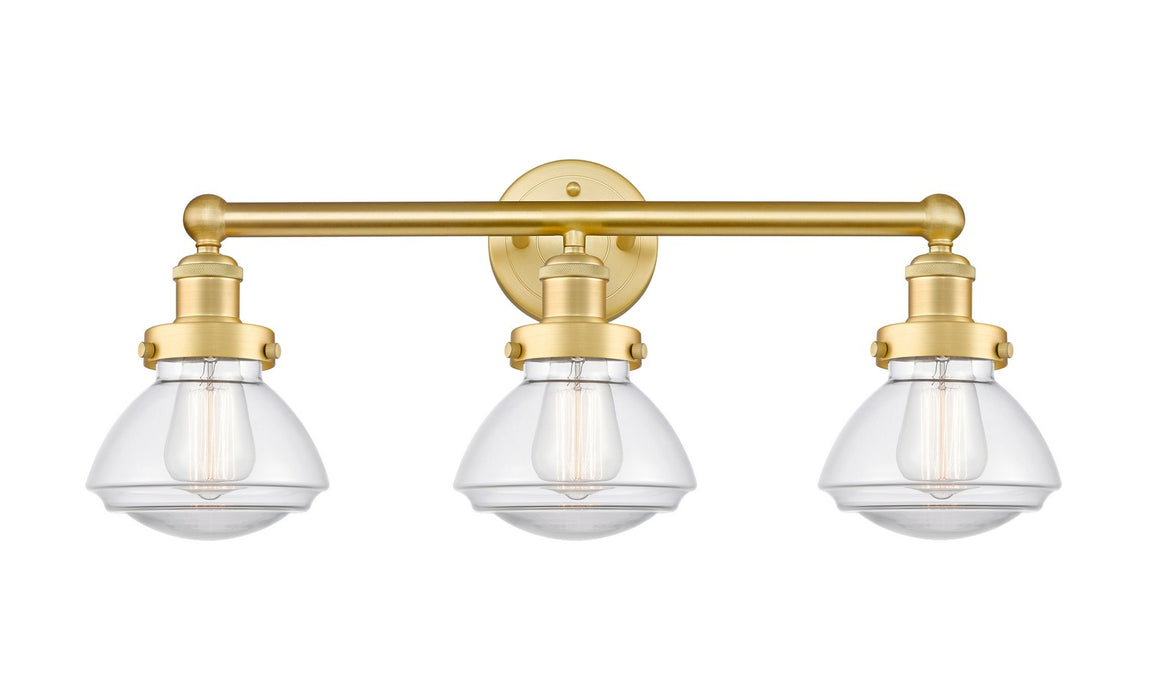 Innovations - 616-3W-SG-G322 - Three Light Bath Vanity - Edison - Satin Gold