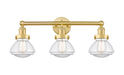 Innovations - 616-3W-SG-G322 - Three Light Bath Vanity - Edison - Satin Gold