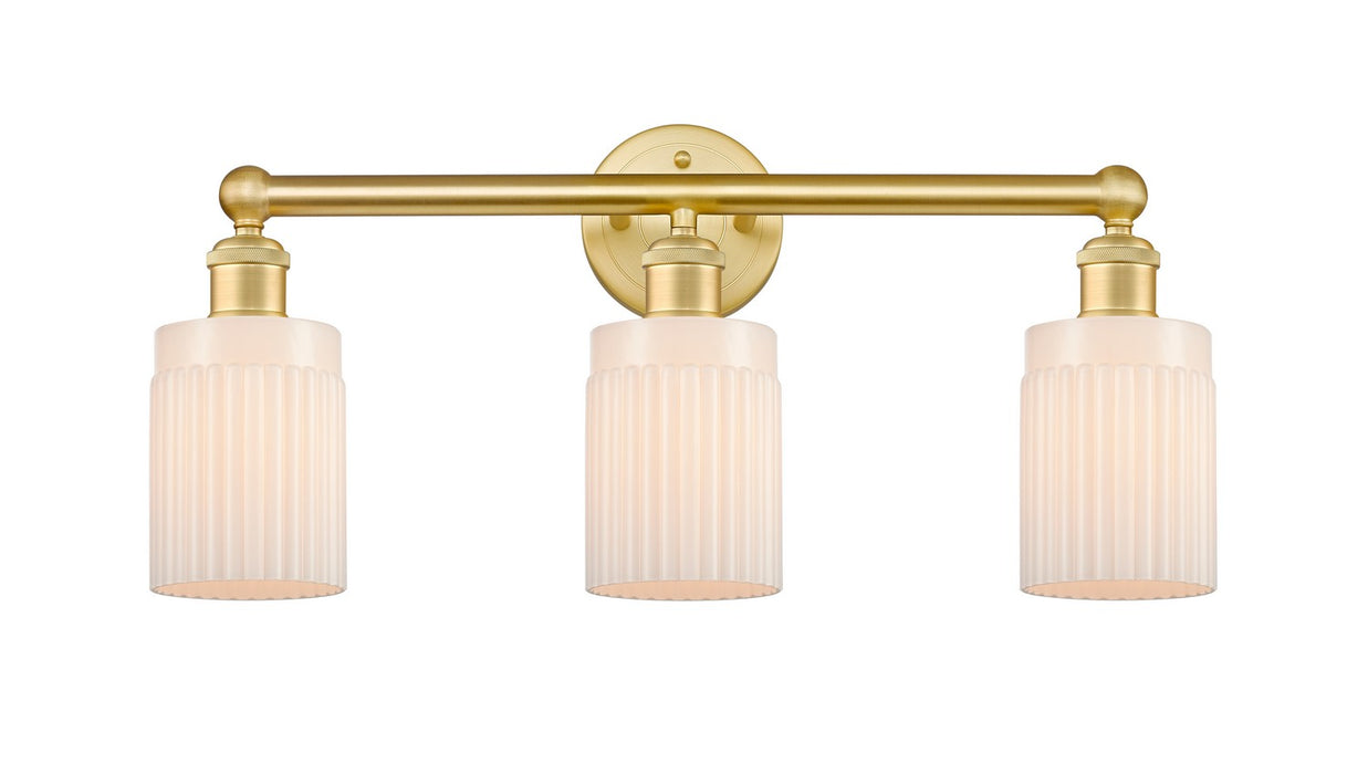 Innovations - 616-3W-SG-G341 - Three Light Bath Vanity - Edison - Satin Gold