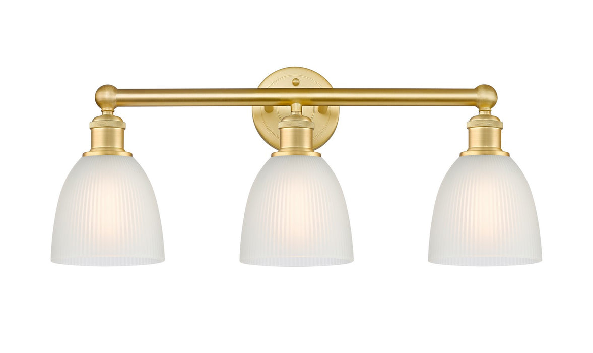 Innovations - 616-3W-SG-G381 - Three Light Bath Vanity - Edison - Satin Gold