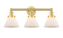 Innovations - 616-3W-SG-G41 - Three Light Bath Vanity - Edison - Satin Gold