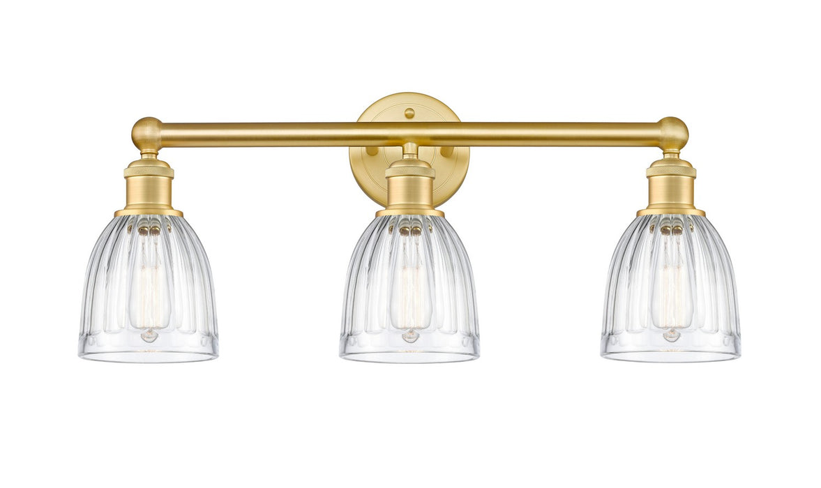 Innovations - 616-3W-SG-G442 - Three Light Bath Vanity - Edison - Satin Gold