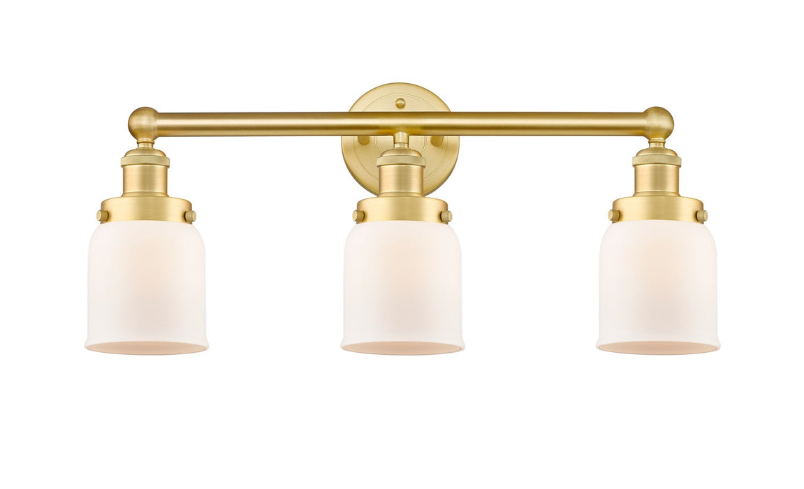 Innovations - 616-3W-SG-G51 - Three Light Bath Vanity - Edison - Satin Gold