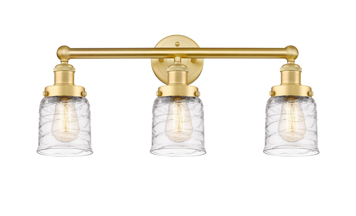 Innovations - 616-3W-SG-G513 - Three Light Bath Vanity - Edison - Satin Gold