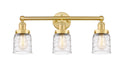 Innovations - 616-3W-SG-G513 - Three Light Bath Vanity - Edison - Satin Gold