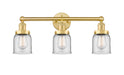 Innovations - 616-3W-SG-G52 - Three Light Bath Vanity - Edison - Satin Gold