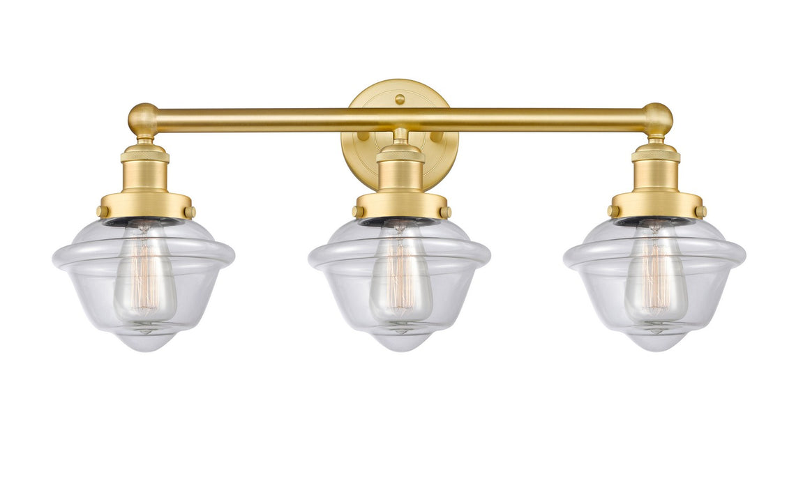 Innovations - 616-3W-SG-G532 - Three Light Bath Vanity - Edison - Satin Gold