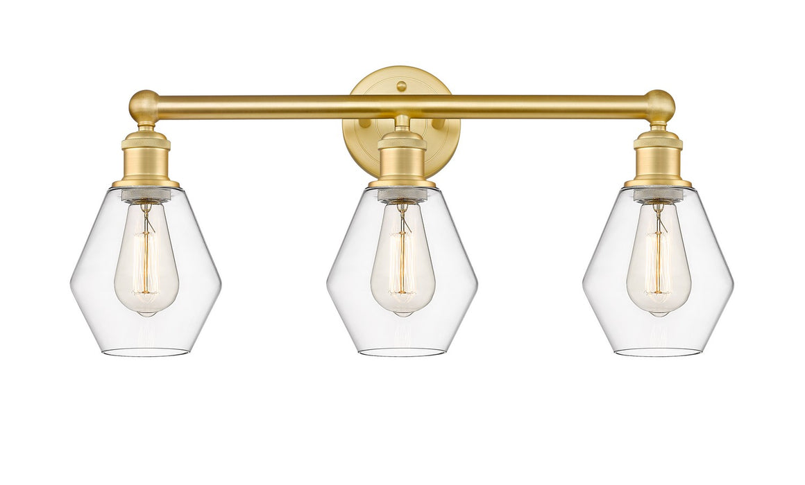 Innovations - 616-3W-SG-G652-6 - Three Light Bath Vanity - Edison - Satin Gold