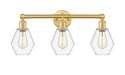 Innovations - 616-3W-SG-G652-6 - Three Light Bath Vanity - Edison - Satin Gold