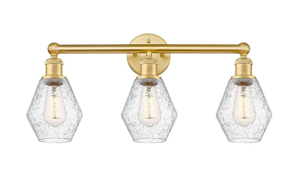 Innovations - 616-3W-SG-G654-6 - Three Light Bath Vanity - Edison - Satin Gold