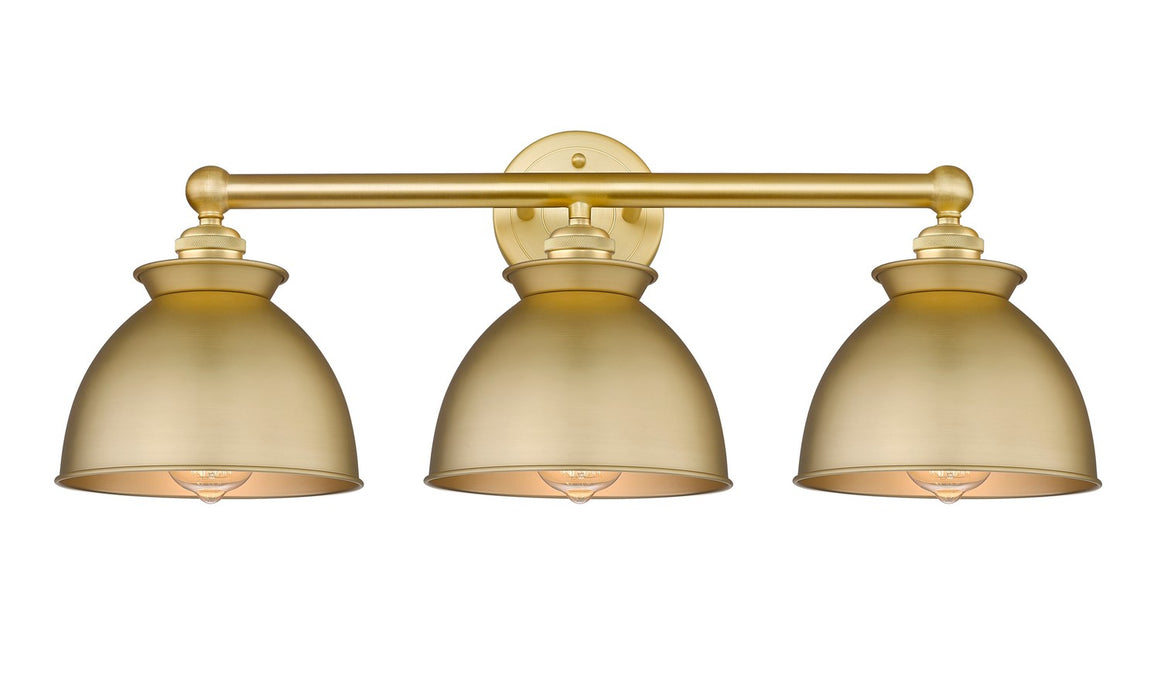 Innovations - 616-3W-SG-M14-SG - Three Light Bath Vanity - Edison - Satin Gold