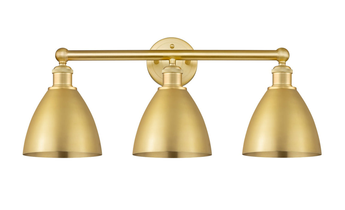 Innovations - 616-3W-SG-MBD-75-SG - Three Light Bath Vanity - Edison - Satin Gold