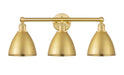 Innovations - 616-3W-SG-MBD-75-SG - Three Light Bath Vanity - Edison - Satin Gold