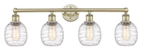 Innovations - 616-4W-AB-G1013 - Four Light Bath Vanity - Edison - Antique Brass