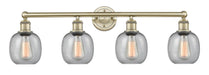 Innovations - 616-4W-AB-G104 - Four Light Bath Vanity - Edison - Antique Brass