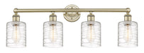 Innovations - 616-4W-AB-G1113 - Four Light Bath Vanity - Edison - Antique Brass