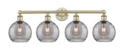 Innovations - 616-4W-AB-G1213-8SM - Four Light Bath Vanity - Downtown Urban - Antique Brass