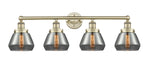 Innovations - 616-4W-AB-G173 - Four Light Bath Vanity - Edison - Antique Brass