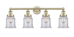 Innovations - 616-4W-AB-G182 - Four Light Bath Vanity - Edison - Antique Brass