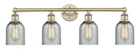 Innovations - 616-4W-AB-G257 - Four Light Bath Vanity - Edison - Antique Brass